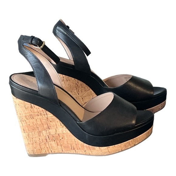 Aldo Verly Platform Wedge Women’s Sandal Black Size 10. - Picture 2 of 6